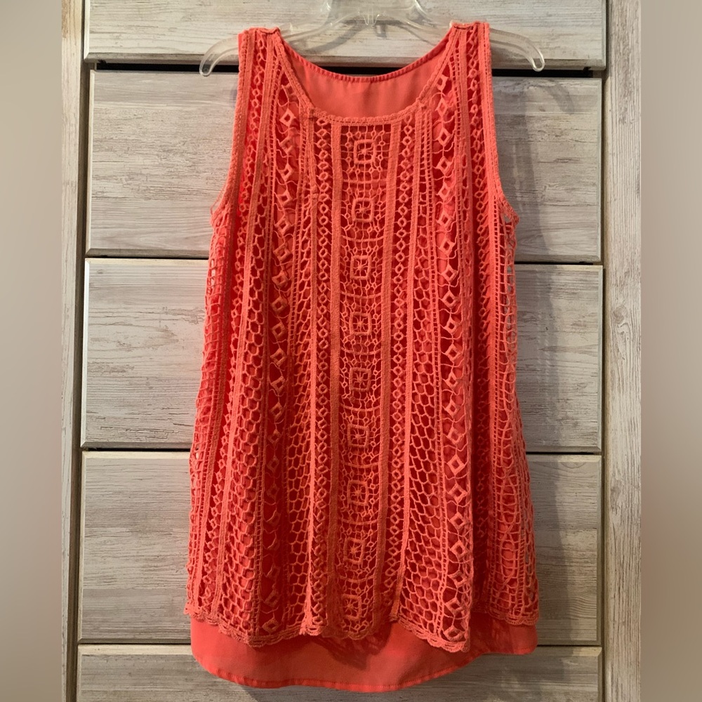 Monoreno Coral Top; S - Picture 2 of 2